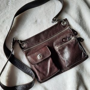Roots Village Crossbody Bag Brown